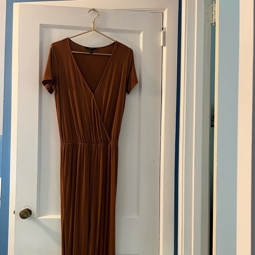 Forever 21 Jumpsuit in Terracotta